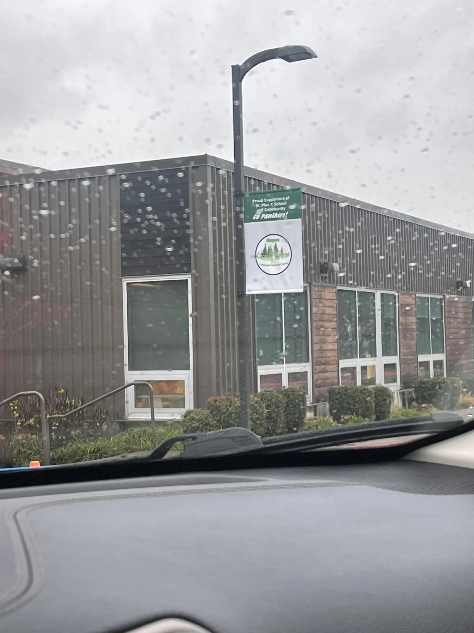 Partner company proudly displaying the Oregon Cleaning Services logo, celebrating a successful and trusted collaboration
